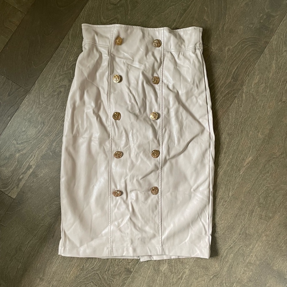 Forever 21 Faux Leather Pencil Skirt
